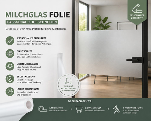 Milchglas folie sichtschutz - milchglas,