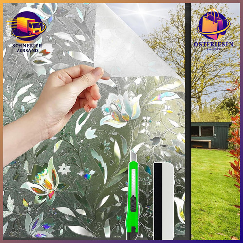 Fensterfolie bunt 5x400cm - bunt, 44,5x400cm